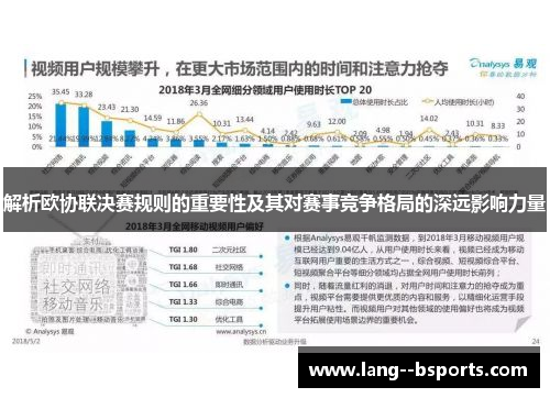 解析欧协联决赛规则的重要性及其对赛事竞争格局的深远影响力量